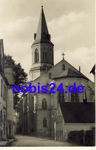 08349 Johanngeorgenstadt Stadtkirche *ca.1958