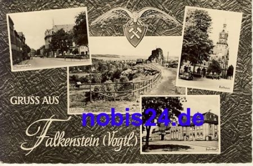 08223 Falkenstein Vogtland Bergbau *ca.1962