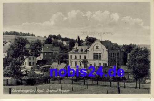 08233 Schreiersgrun Gasthof Tiepner o ca.1935