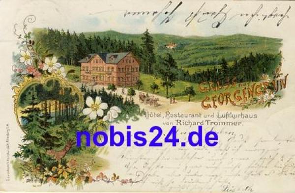 08209 Georgengruen Litho Gasthof o 1900