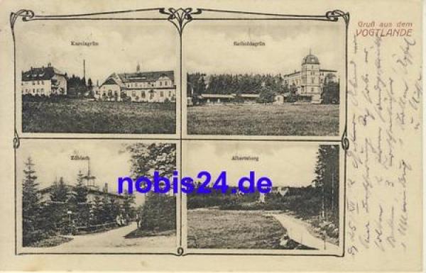 08209 Vogtland multi-image card o 1912