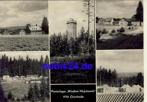 08209 Gruenheide pioneer camp o 1968