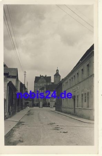 06909 Pretzsch Hotel zur Post postcard o 1958