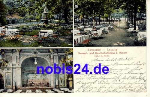 Leipzig Gasthaus Bonorend o 1907
