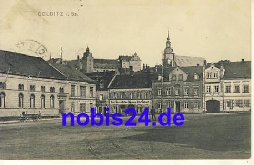04680 Colditz Markt o 1921