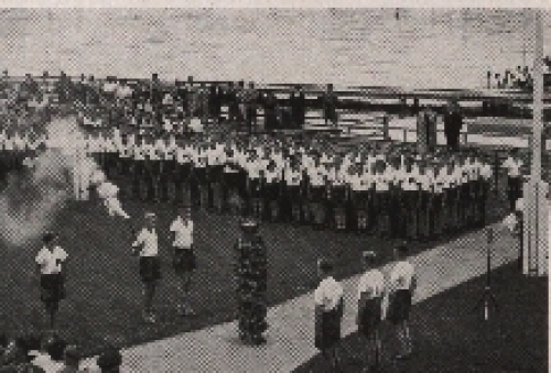 1936 Olympic Games: Rowers' arena, collective picture no AK
