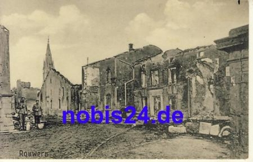 Rouwers zerstörter Ort Lothringen *ca.1915