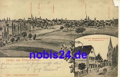 Froeschweiler Gasthaus o 1910