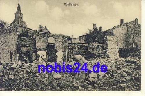 Montfaucon destroyed *ca.1916