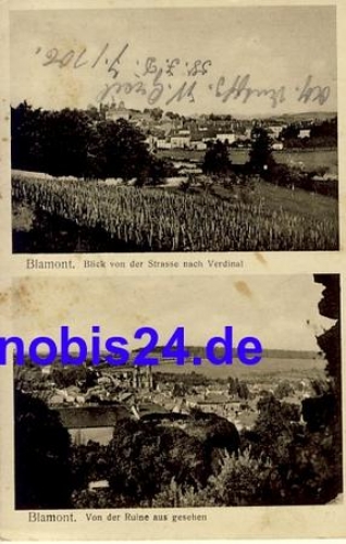 Blamont o 1916