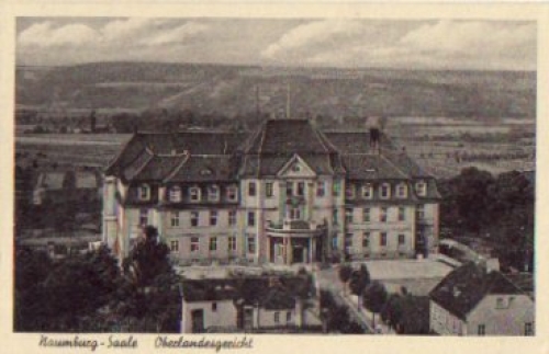 06618 Naumburg Saale Higher Regional Court, * around 1940