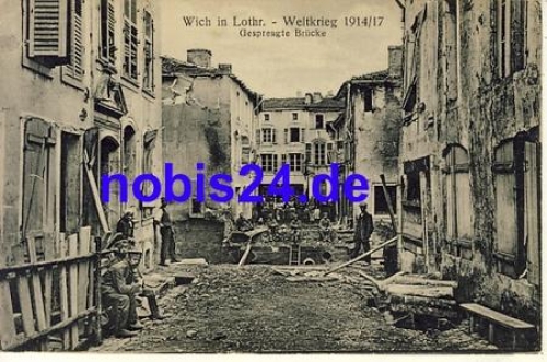 Wich blown up bridge o 1917