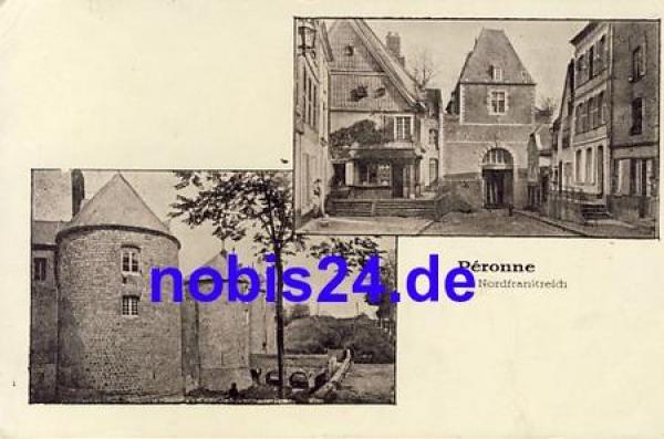 Peronne Burg Departement Somme o 1917