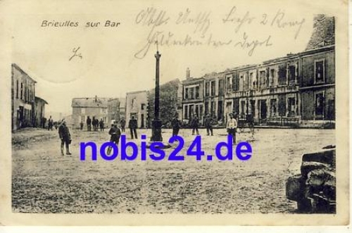 Brieulles sur Bar Markt o 1916