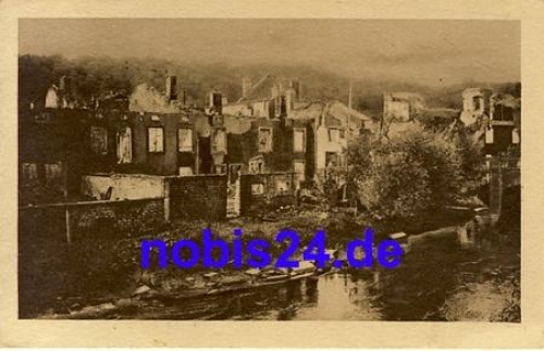 Longuyon destroys Meurthe-et-Moselle department *ca.1916