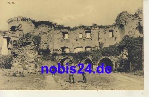 zerstörtes Haus 1. WK Belgien *ca.1916