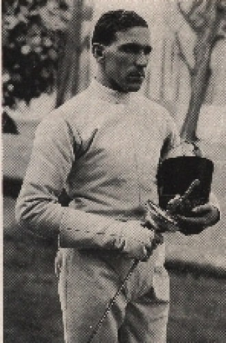Olympic Games 1936, Petnehazy, pentathlon collector's picture, no AK