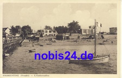 Fromentine L Embarcadere Département Vendée *ca.1910