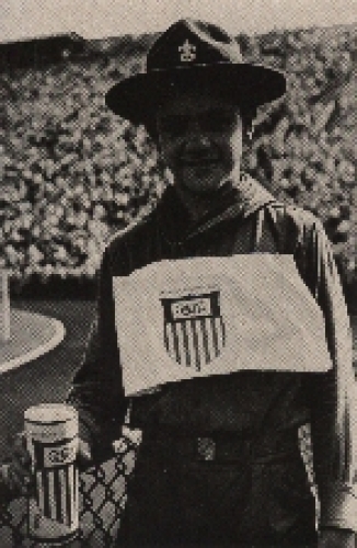 Olympic Games 1936, Olympic advertising collective picture, no postcard