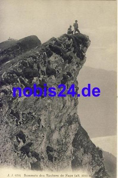 Sommets des Rochers de Naye *ca.1915