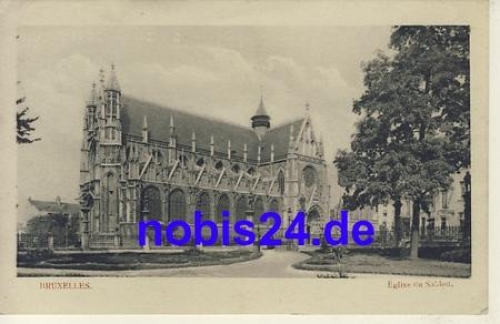 Bruxelles Eglise du Sablon o 1917