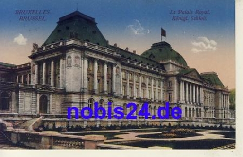 Bruxelles Le Palais Royal o 1916