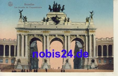 Bruxelles Cinquantenaire o 1916
