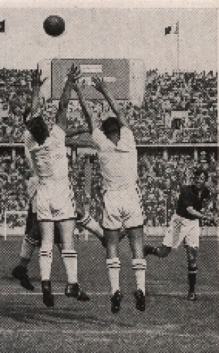 Olympic Games 1936, football collection picture, no postcard