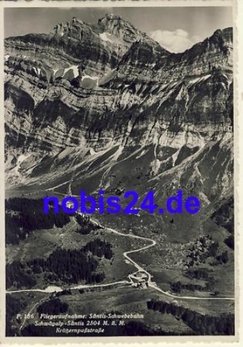 Schwaegalp suspension railway SWITZERLAND o 1938