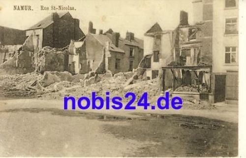 Namur Belgien Rue St. Nicolas o 1915