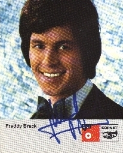 Freddy Breck star photo with autograph