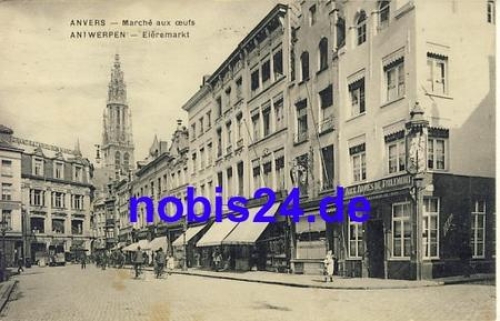 Antwerpen Elaremarkt o 1924