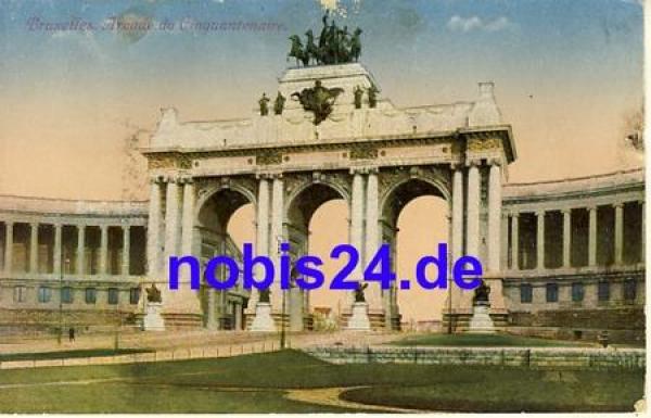 Bruxelles Cinquantenaire o 1916