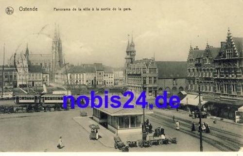Ostende Panorama o 1914