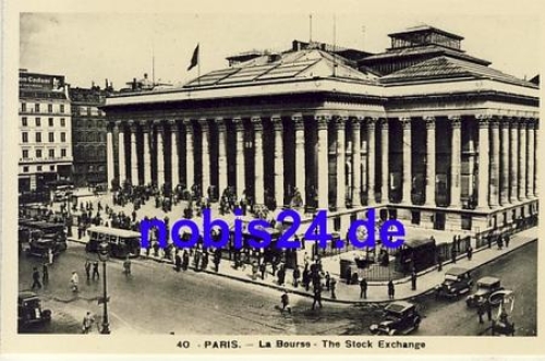 Paris La Bourse *ca.1930