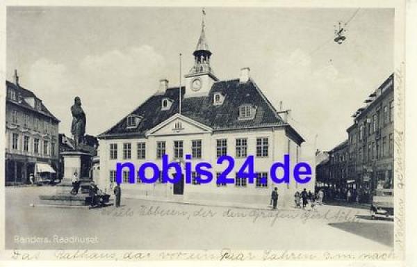 Randers Town Hall DENMARK * around 1950
