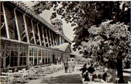 06628 Bad Kossen Gradierwerk mit HO-Restaurant * ca. 1966