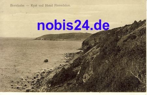 Bornholm Kyst Finnedalen DENMARK o ca.1920