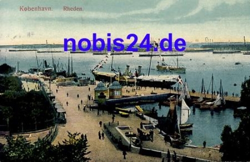 Copenhagen Rheden DENMARK o 1917
