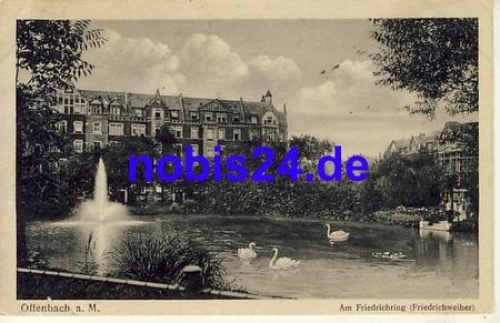 Offenbach Main Friedrichsring o 1921