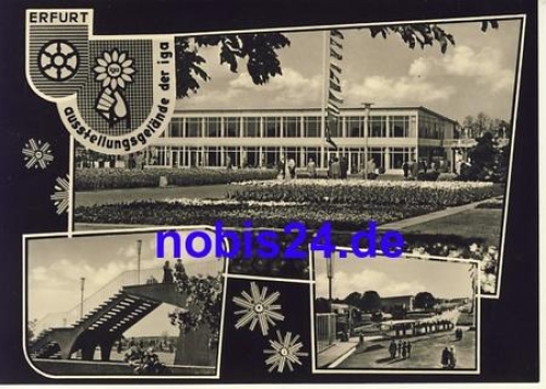 Erfurt IGA exhibition grounds around 1966