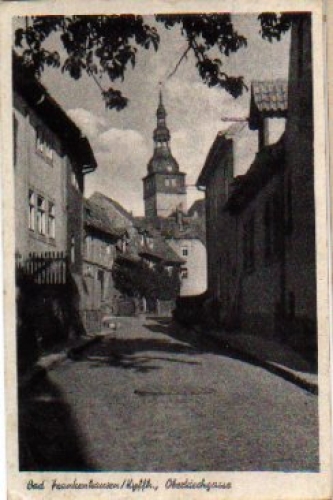 06567 Bad Frankenhausen Oberkirchgasse o 26.5.1950