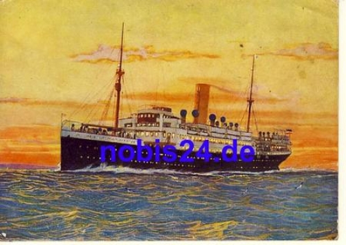 Lloyd Dampfschiff Lützow *ca.1930