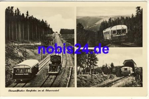 98744 Oberweißbach  Bergbahn *ca.1954