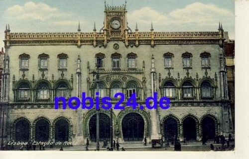 Lisbon Estacao do Rocio Portugal *ca.1920