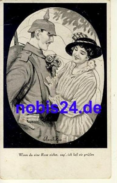 World War 1 soldier artist card o 1910