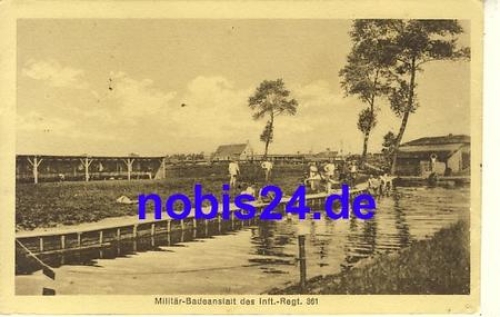 Badeanstalt des Infanterie Regiment 361 Soldaten 1.Weltkrieg o 1917