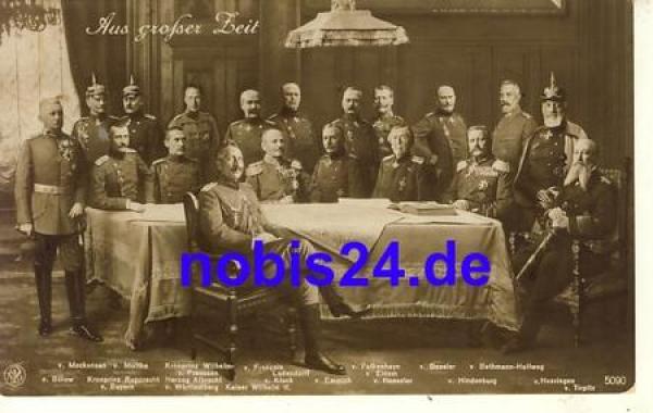 German officers World War I *ca.1915