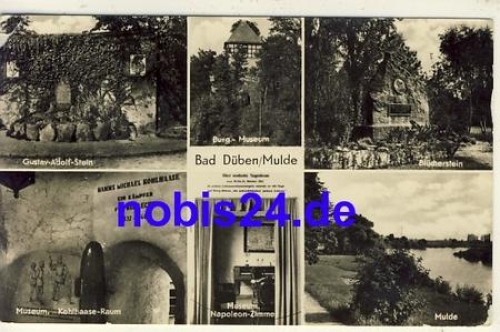 04849 Bad Dueben Burg Museum *ca.1956