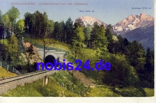 Mittenwaldbahn Tunnel Bavaria *ca.1920